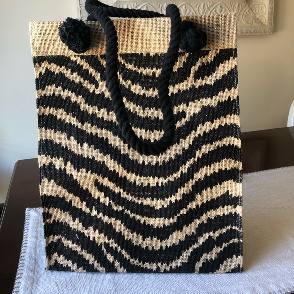 French connection jute bag - Picture 2 of 5